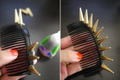 DIY Spike Comb