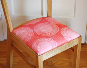 Doily-print Fabric Made With Photosensitive Dye