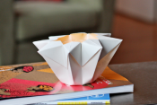 Make an origami star lantern