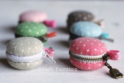 DIY macaron coin purse