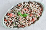 Watermelon, Feta And Basil Quinoa