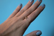 DIY Safety Pin Ring