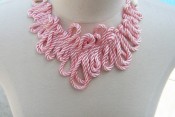 Zig-zag Loop Rope Necklace DIY