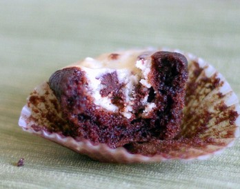 Tasty Black-Bottom Cupcakes