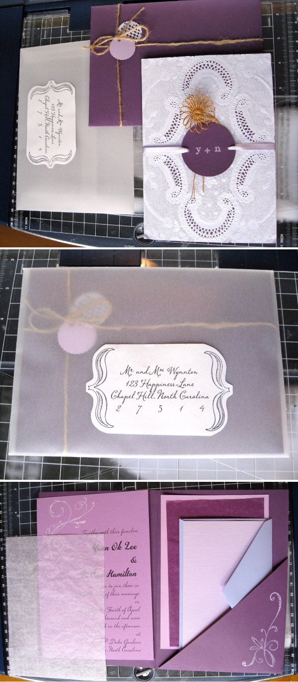 DIY Glassine Envelope Wedding Invites Brit + Co
