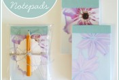 DIY Photo Topped Mini Notepads