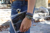 DIY Transparent Clutch