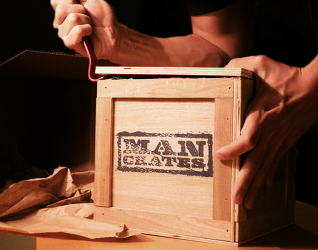 A Present You Need a Crowbar to Open? Behold, Man Crates! Brit + Co